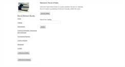 Desktop Screenshot of davidrobertbooks.com